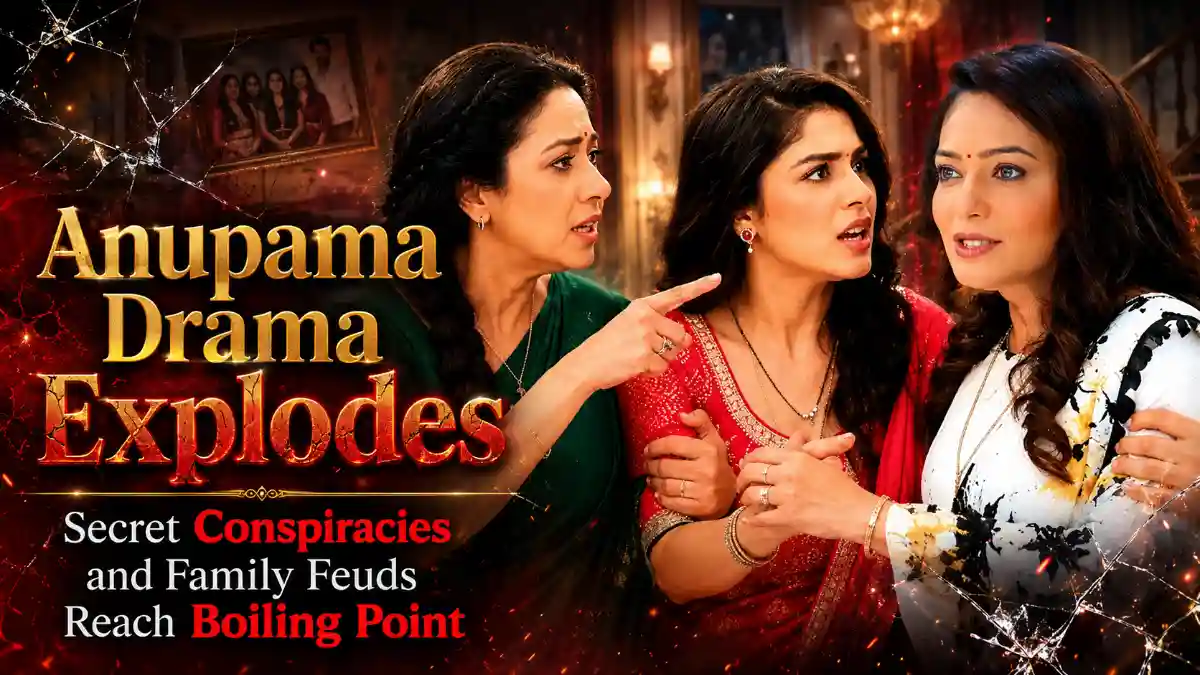 Anupama Drama Explodes Secret Conspiracies and Family Feuds Reach Boiling Point
