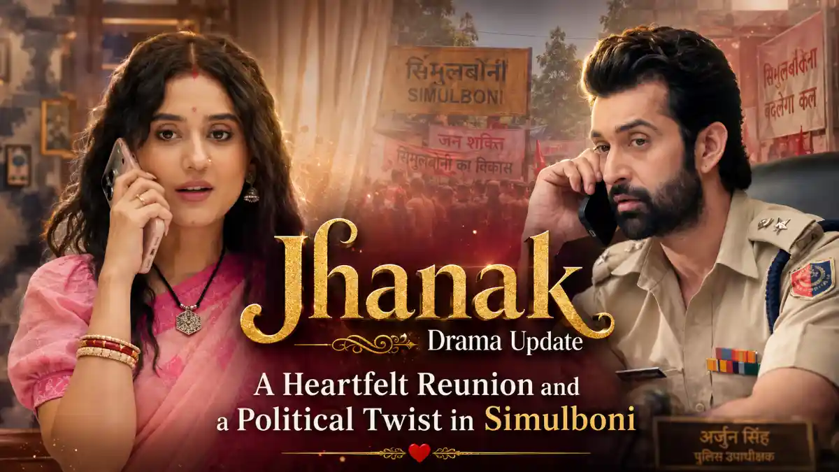 Jhanak Drama Update A Heartfelt Reunion and a Political Twist in Simulboni