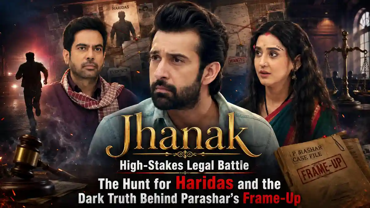 Jhanak High-Stakes Legal Battle The Hunt for Haridas and the Dark Truth Behind Parashar’s Frame-Up